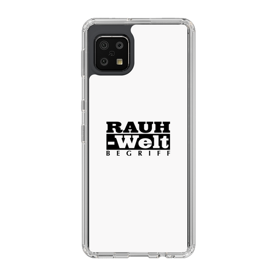 Slim Protection Case［ RAUH-Welt BEGRIFF - Logo - White ］