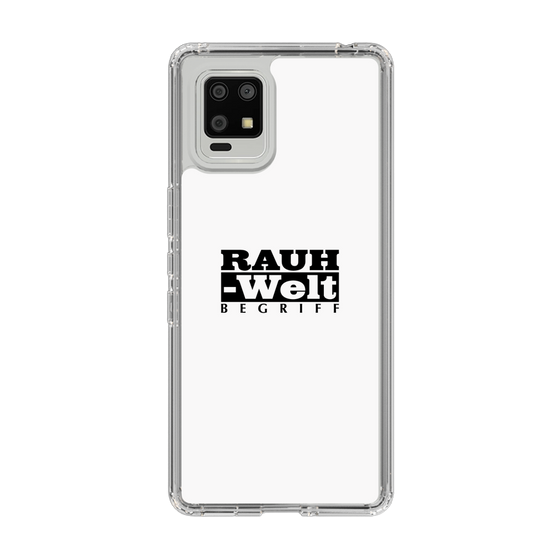 Slim Protection Case［ RAUH-Welt BEGRIFF - Logo - White ］