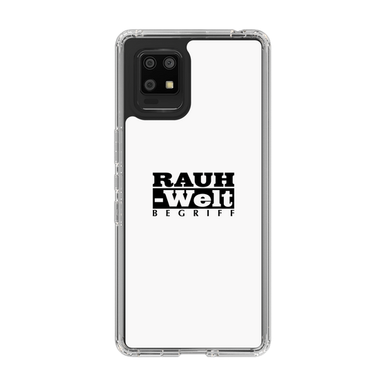 Slim Protection Case［ RAUH-Welt BEGRIFF - Logo - White ］