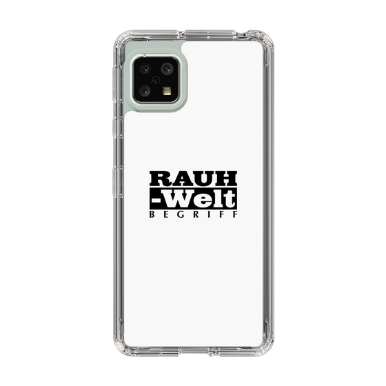 Slim Protection Case［ RAUH-Welt BEGRIFF - Logo - White ］