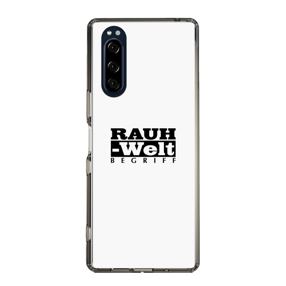 Slim Protection Case［ RAUH-Welt BEGRIFF - Logo - White ］