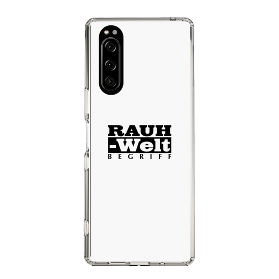 Slim Protection Case［ RAUH-Welt BEGRIFF - Logo - White ］