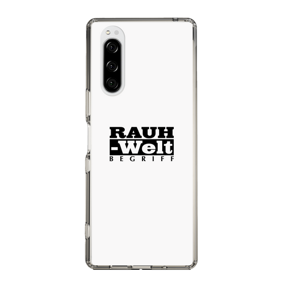 Slim Protection Case［ RAUH-Welt BEGRIFF - Logo - White ］