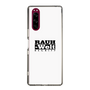 Slim Protection Case［ RAUH-Welt BEGRIFF - Logo - White ］
