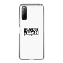 Slim Protection Case［ RAUH-Welt BEGRIFF - Logo - White ］