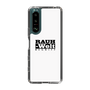 Slim Protection Case［ RAUH-Welt BEGRIFF - Logo - White ］