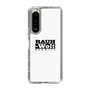 Slim Protection Case［ RAUH-Welt BEGRIFF - Logo - White ］