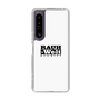 Slim Protection Case［ RAUH-Welt BEGRIFF - Logo - White ］