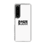 Slim Protection Case［ RAUH-Welt BEGRIFF - Logo - White ］