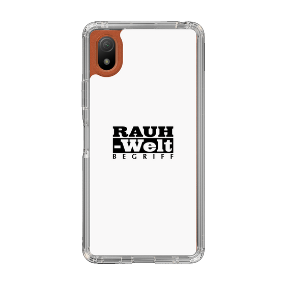Slim Protection Case［ RAUH-Welt BEGRIFF - Logo - White ］