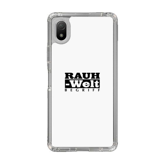 Slim Protection Case［ RAUH-Welt BEGRIFF - Logo - White ］