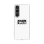 Slim Protection Case［ RAUH-Welt BEGRIFF - Logo - White ］