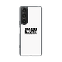 Slim Protection Case［ RAUH-Welt BEGRIFF - Logo - White ］