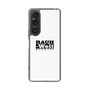 Slim Protection Case［ RAUH-Welt BEGRIFF - Logo - White ］