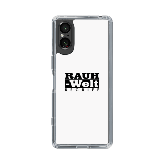 Slim Protection Case［ RAUH-Welt BEGRIFF - Logo - White ］