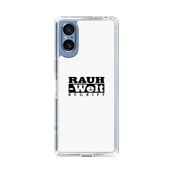 Slim Protection Case［ RAUH-Welt BEGRIFF - Logo - White ］
