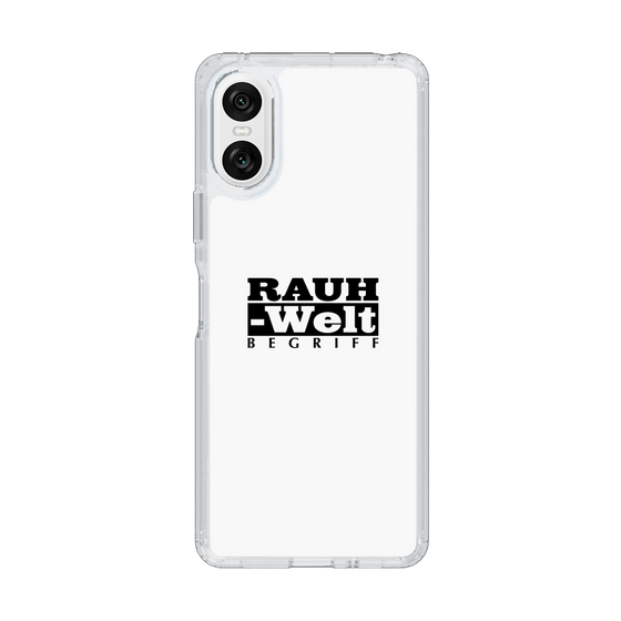 Slim Protection Case［ RAUH-Welt BEGRIFF - Logo - White ］