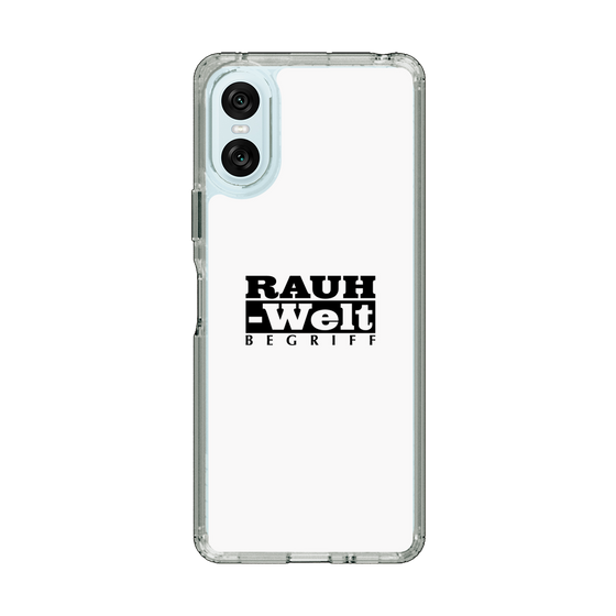 Slim Protection Case［ RAUH-Welt BEGRIFF - Logo - White ］