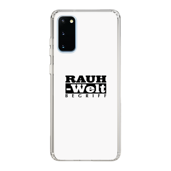Slim Protection Case［ RAUH-Welt BEGRIFF - Logo - White ］