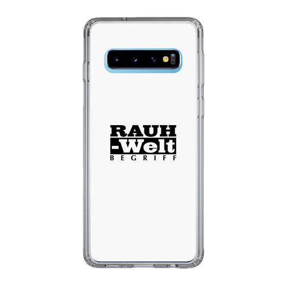 Slim Protection Case［ RAUH-Welt BEGRIFF - Logo - White ］