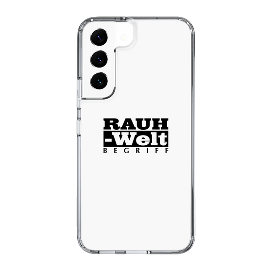 Slim Protection Case［ RAUH-Welt BEGRIFF - Logo - White ］