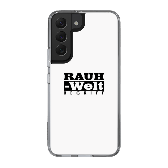 Slim Protection Case［ RAUH-Welt BEGRIFF - Logo - White ］