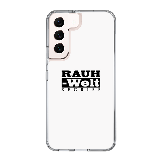 Slim Protection Case［ RAUH-Welt BEGRIFF - Logo - White ］