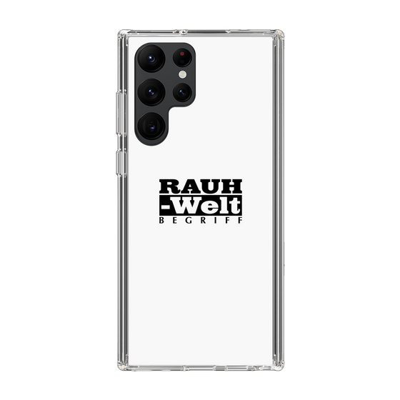 Slim Protection Case［ RAUH-Welt BEGRIFF - Logo - White ］