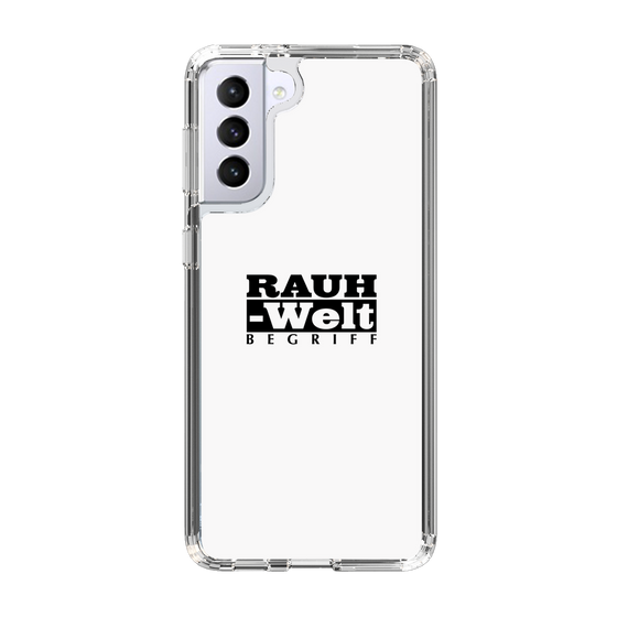 Slim Protection Case［ RAUH-Welt BEGRIFF - Logo - White ］