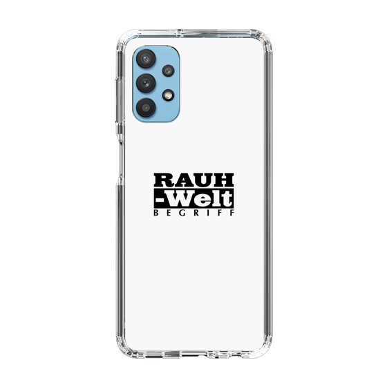 Slim Protection Case［ RAUH-Welt BEGRIFF - Logo - White ］