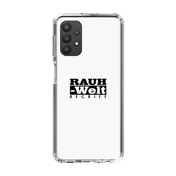 Slim Protection Case［ RAUH-Welt BEGRIFF - Logo - White ］