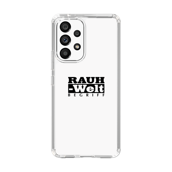 Slim Protection Case［ RAUH-Welt BEGRIFF - Logo - White ］