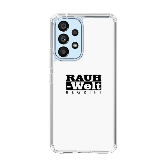 Slim Protection Case［ RAUH-Welt BEGRIFF - Logo - White ］