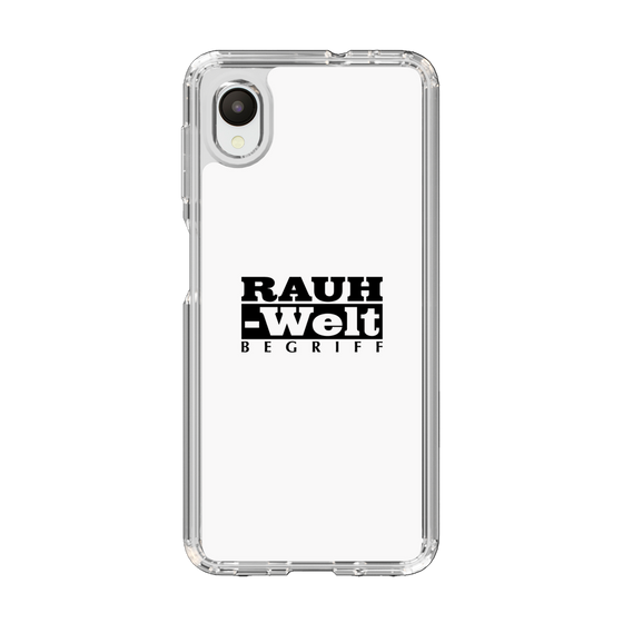 Slim Protection Case［ RAUH-Welt BEGRIFF - Logo - White ］