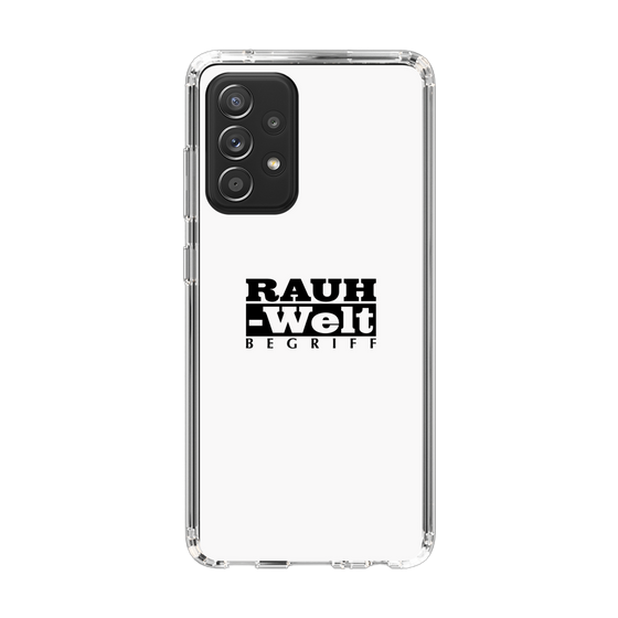 Slim Protection Case［ RAUH-Welt BEGRIFF - Logo - White ］