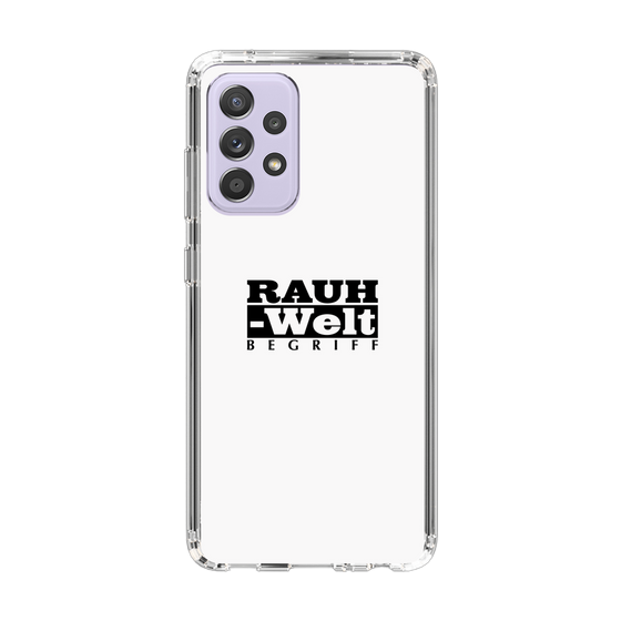 Slim Protection Case［ RAUH-Welt BEGRIFF - Logo - White ］