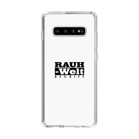 Slim Protection Case［ RAUH-Welt BEGRIFF - Logo - White ］