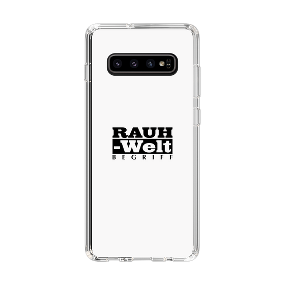 Slim Protection Case［ RAUH-Welt BEGRIFF - Logo - White ］