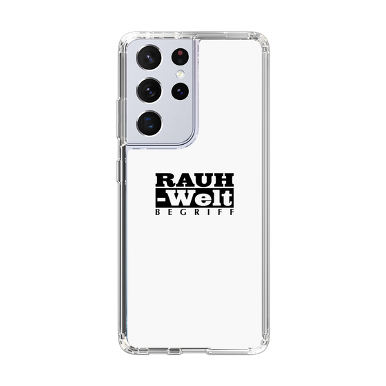 Slim Protection Case［ RAUH-Welt BEGRIFF - Logo - White ］