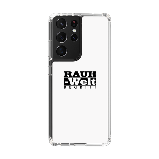 Slim Protection Case［ RAUH-Welt BEGRIFF - Logo - White ］