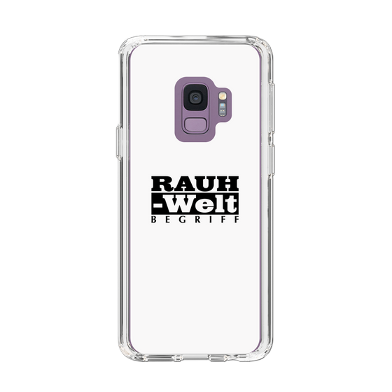 Slim Protection Case［ RAUH-Welt BEGRIFF - Logo - White ］