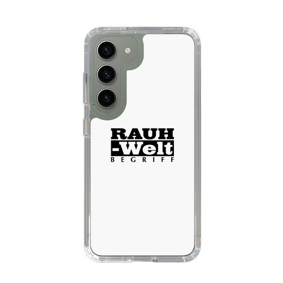 Slim Protection Case［ RAUH-Welt BEGRIFF - Logo - White ］