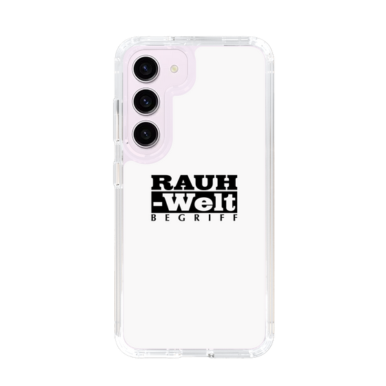Slim Protection Case［ RAUH-Welt BEGRIFF - Logo - White ］