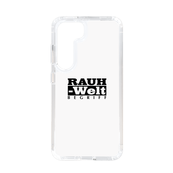 Slim Protection Case［ RAUH-Welt BEGRIFF - Logo - White ］