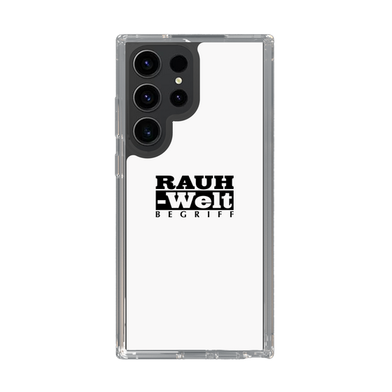 Slim Protection Case［ RAUH-Welt BEGRIFF - Logo - White ］