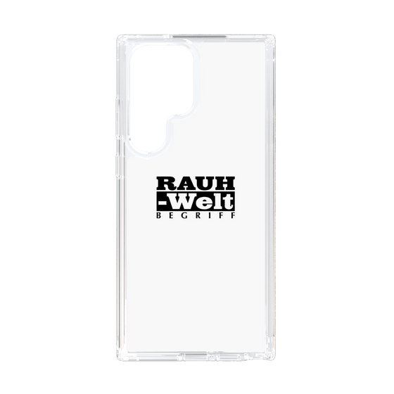 Slim Protection Case［ RAUH-Welt BEGRIFF - Logo - White ］