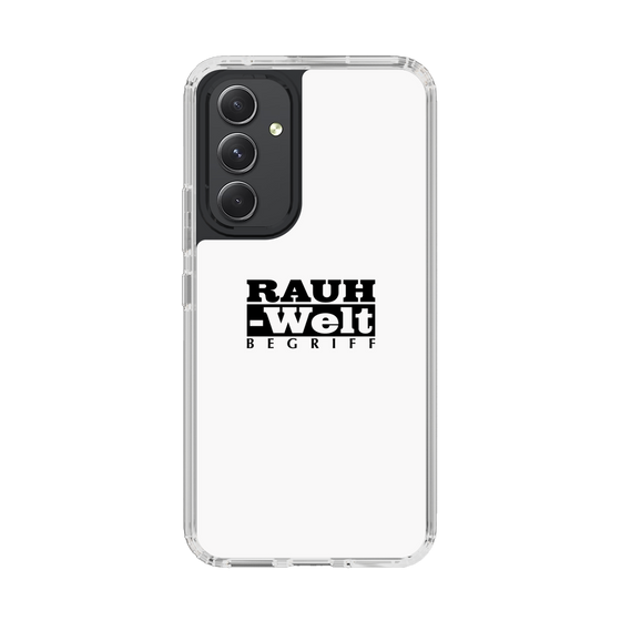 Slim Protection Case［ RAUH-Welt BEGRIFF - Logo - White ］