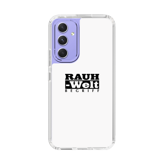 Slim Protection Case［ RAUH-Welt BEGRIFF - Logo - White ］