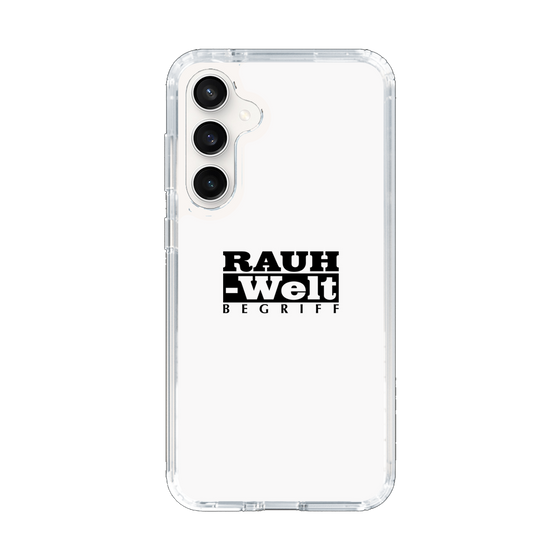 Slim Protection Case［ RAUH-Welt BEGRIFF - Logo - White ］