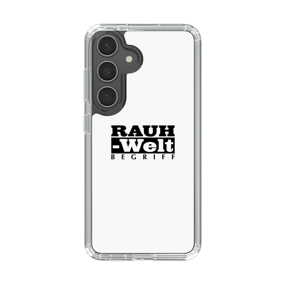 Slim Protection Case［ RAUH-Welt BEGRIFF - Logo - White ］